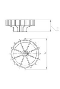 ESPAÇADOR PLÁSTICO SISTEMA CONSTRUTIVO MODELO GFL