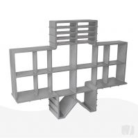 ESPAÇADOR PLÁSTICO SISTEMA CONSTRUTIVO MODELO GPJ